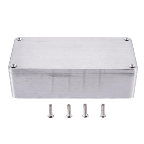 Image of Gokoti Diecast Aluminium Electronics Project Box Case Enclosure Instrument Waterproof, Standard 1590B 112X60x31mm