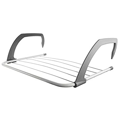 Image of Addis Radiator Airer With Adjustable Brackets in White, 3 m