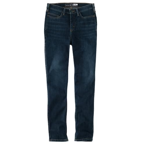 Image of Carhartt Women's Rugged Flex Tapered Jeans, Hazel, 18