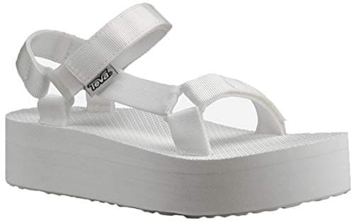 Image of Teva womens Flatform Universal-W Flatform Universal-w White Size: 8 UK