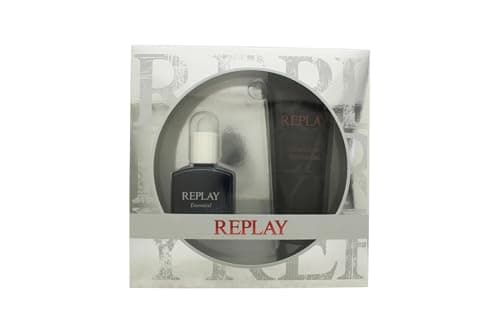 Image of Replay Essential for Him Gift Set 30ml EDT Spray + 100ml Shower Gel