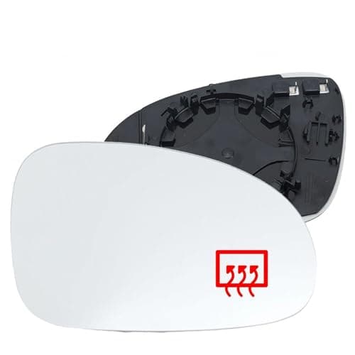 Image of Right O/S Driver Side Heated Front Door Wing Mirror Glass For VW Passat B6 2005-2010 For Golf MK5 2003-2008
