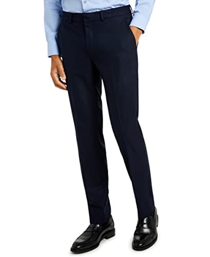 Image of Kenneth Cole REACTION Men's Suit Pants, Navy, 33W x 30L