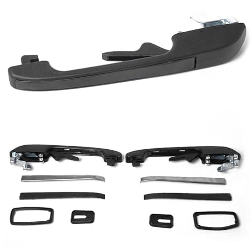 Image of NQMBSRDV for VW for Passat 16 I 1 for Golf 17 Mk1 Mk2 1974-1991 1992 1993 1994 2Pieces Car Rear Door Handle Left and Right 193839205 193839206 Outer Door Handle