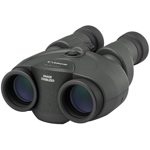 Image of Canon 10x30 IS II Small Compact Lightweight Portable Travel Binoculars - 10x Magnification - Built-in Image Stabilizer - Rubber Eyecups, Fingertip Control- Ideal for travel, birdwatching, sports