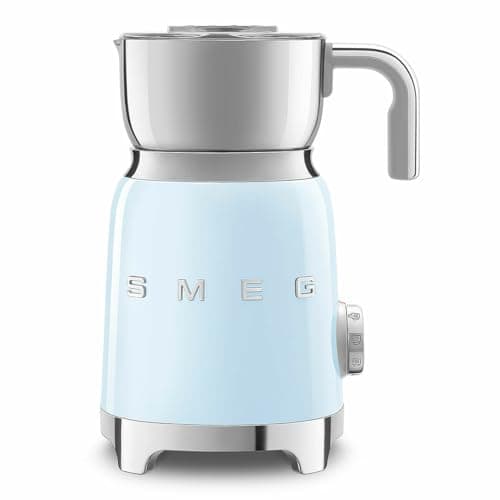 Image of SMEG MFF11PBEU, Milk frother 50'S Style, Pastel Blue