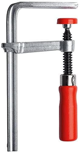Image of Bessey GTR12 GTR All-Steel Table Clamp, Grey/Red, 120/60 mm