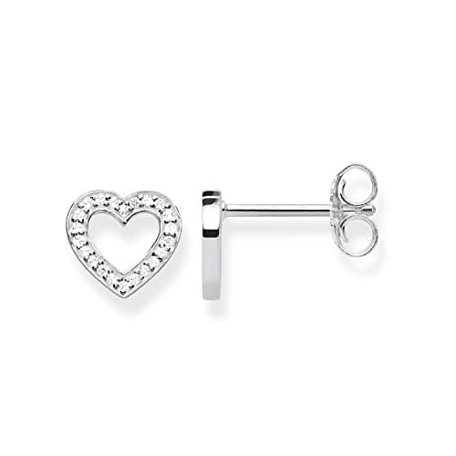 Image of Thomas Sabo Stud Earrings Hearts Large 925 Sterling Silver H1945-051-14
