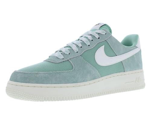 Image of Nike Air Force 1 '07 LV8 Men's Shoes (DO9801-300,Enamel Green/Sail-Enamel Green), Enamel Green/Sail/Enamel Green, 9 UK