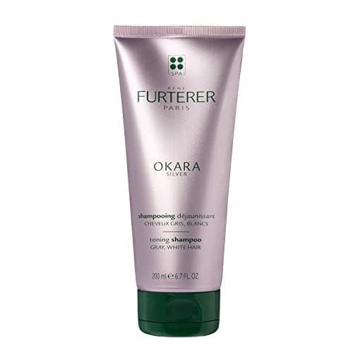 Image of RENE FURTERER Okara Silver Radiance Ritual Toning Shampoo (Gray, White Hair) 200 ml