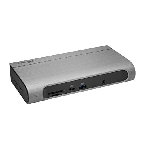 Image of Kensington Thunderbolt & USB-C Docking Station - SD5600T Thunderbolt 3 & USB-C Dual 4K Video (DisplayPort++ / HDMI) Dock with 96W Power Delivery - Universal Dock for Windows & Mac (K34009EU)
