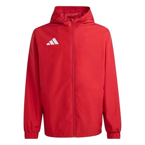 Image of adidas Men's Entrada26 All Weather Jacket, team power red 2/white, L