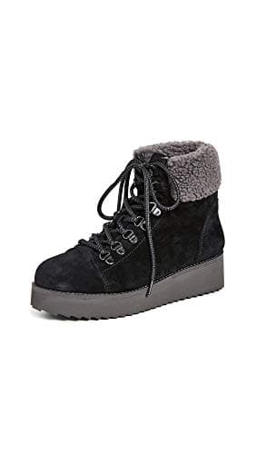 Image of Sam Edelman Women's Franc Ankle Boot, Black Suede, 8 UK