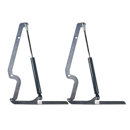 Image of 2 Pack SOP Piston Hinges Gas Pressure Jack Lift Compatible with Keter Storage Box Westwood 570 Brushwood 454L Sumatra 511L Borneo 416L Rockwood 570L Hinges