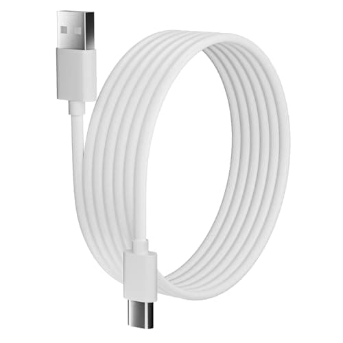Image of pluX USB-A to Micro USB 3.0 Cable, 480Mbps Transfer Speed (1, White, 1M)