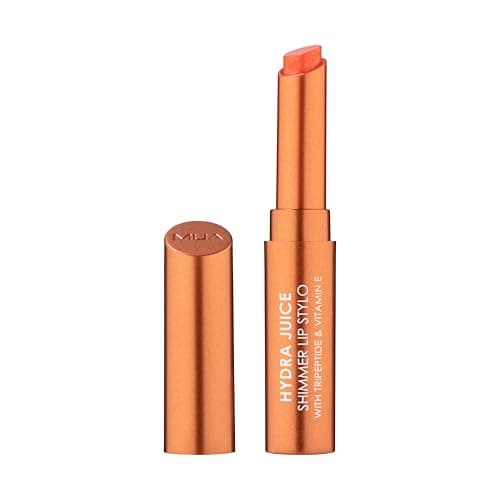 Image of MUA Makeup Academy Hydra Juice Shimmer Lip Stylo Lipstick, With Peptide & Vitamin E, Sweet Orange, Vegan & Cruelty Free