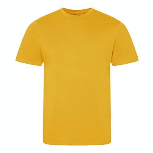 Image of COOZO Mens Cascades Organic T-Shirt - Mustard - XL