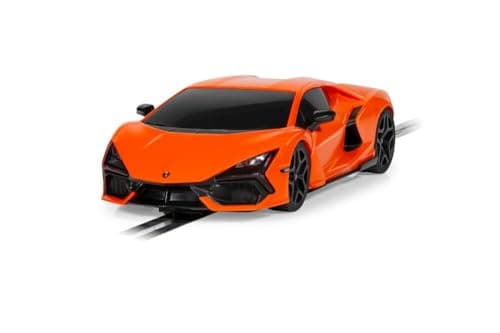Image of Scalextric Slot Cars Street & Rally C4523 Lamborghini Revuelto - Arancio Apodis super resistant Lamborghini