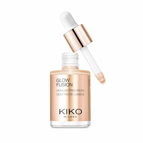 Image of KIKO Milano Glow Fusion Highlighting Drops 03, Liquid Face Highlighter With A Metallic Finish
