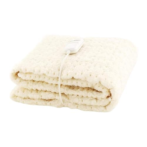 Image of Monogram by Beurer Komfort Heated Mattress Cover - Single | Fully fitted with deep elasticated skirt | Machine washable | 6 temperature settings | Extra soft and breathable | Single 190x90cm