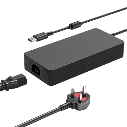 Image of PowerPortnerLink 330W 280W Charger Compatible with MSI Raider GE66 GE67 GE68 GE76 Titan GT77 Vector 16 17 A16 GP66 GP77 GP66 Leopard Stealth A16 A18 16 17 GS77 Creator A16 16 X17 Z16 Z17 Laptop