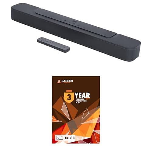 Image of JBL BAR-2-0-ALL-IN-ONE-MK2 Compact 2ch Soundbar with Dolby Digital and 3 Year Amber Protection Plan (2022)