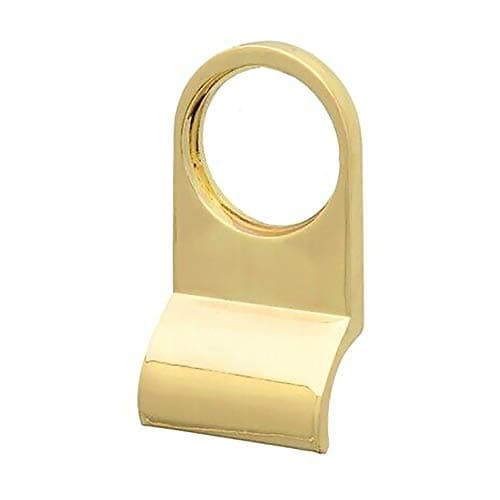 Image of Yale YES-CYLPULL-PB Essentials Rim Cylinder Door Pull, Great for External Doors, for Easy Door Closing, Brass Finish
