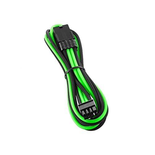 Image of CableMod Compatible PRO ModMesh 8-Pin PCIe Extension 45 cm Black/Light Green