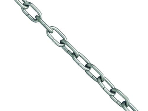 Image of Faithfull FAICHCC1610C 1.6mm x 10m Clock Chain Chrome