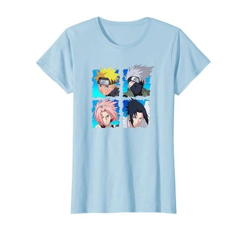 Image of Naruto Shippuden 4 Heads T-Shirt