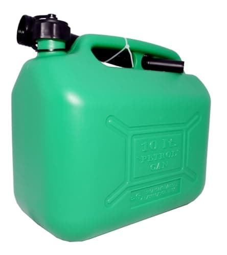 Image of Hilka Tools 84809510 10L Plastic Fuel Can, Green