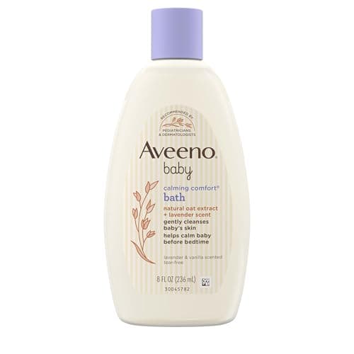 Image of Aveeno Baby Calming Comfort Bedtime Bath and Wash, 250 ml (Pack of 2)