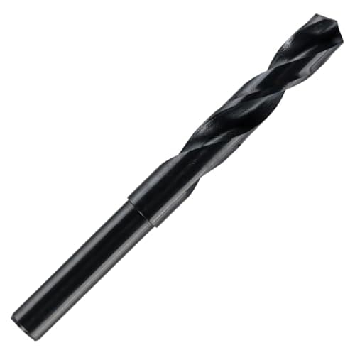 Image of 14mm HSS Blacksmith Drill Bit - Reduced Shank Drill For Aluminium, Steel, Wood, Plastic, Non-Ferrous Etc. (14mm)