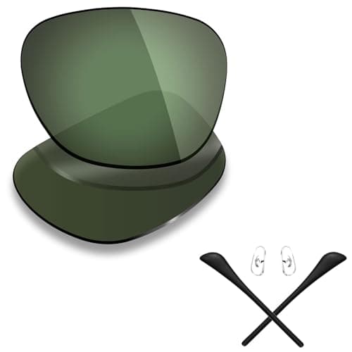 Image of Mryok Polarized Replacement Lenses for Ray-Ban Caravan RB3136 58mm - Grey Green