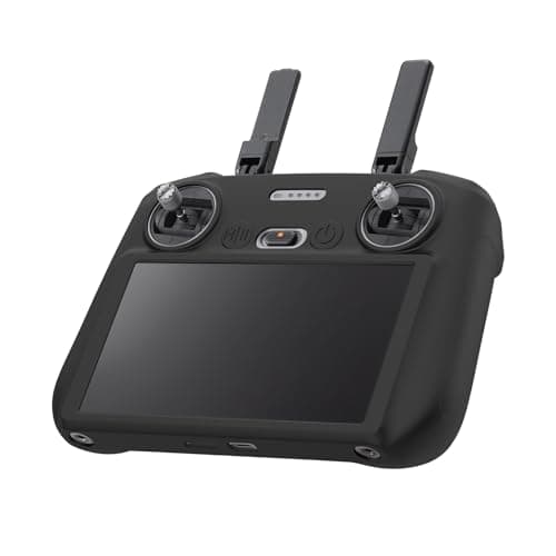Image of REFLEX CAMERA Silicone Cover for DJI RC 2 Remote Control - Shockproof Protective Case for DJI Mavic Air 3, Lightweight & Durable. (Black)