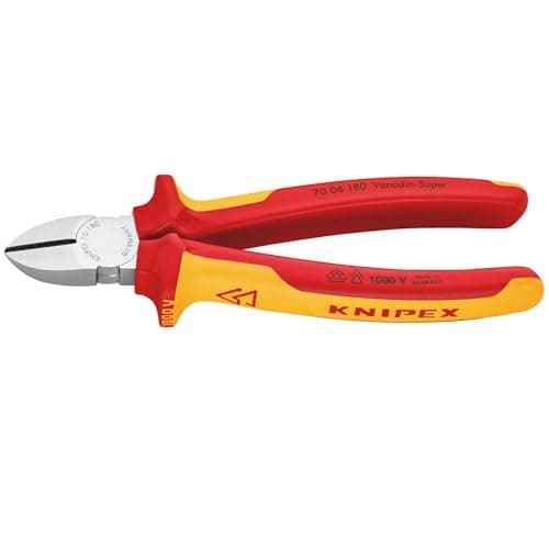 Image of Knipex 34670 High Leverage Concreters Nippers, Silver, 250 mm