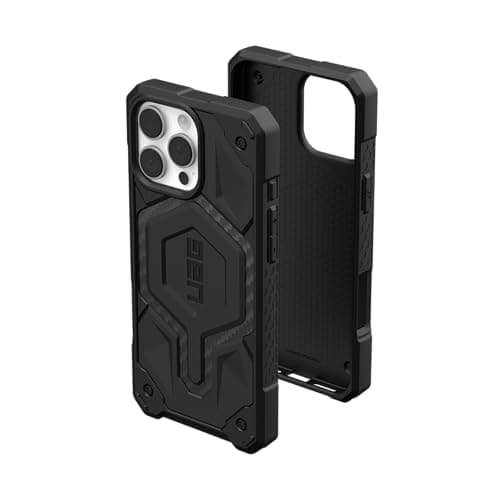 Image of URBAN ARMOR GEAR UAG Designed for iPhone 16 Pro Max Case 6.9" Monarch Pro - Compatible with MagSafe Charging Rugged Heavy Duty Shockproof Anti-Slip Military Grade Protective Cover, Carbon Fiber