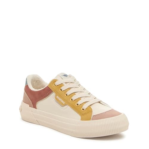 Image of Rocket Dog Women's Cheery Sneaker, Block Tan Combo, 7 UK