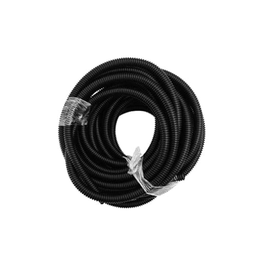 Image of 1 Meter PP Insulated Corrugated Split Tube For Wire Cable Harness Threading Protection Sleeving(12mm x 15.8mm)