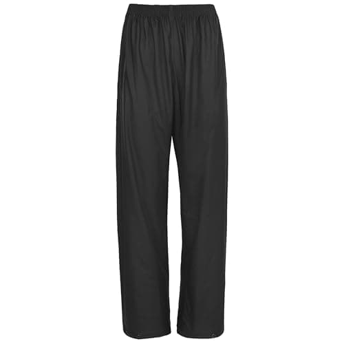 Image of Fort - Airflex Trousers - Black Trousers - Extra Large - Waterproof Workwear - Windproof - Breathable Fabric - Welded Seams - Waterproof Trousers - Mens Work Trousers