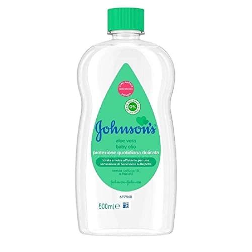 Image of 2 x Johnsons's Baby Oil "Aloe Vera" - 300 ml