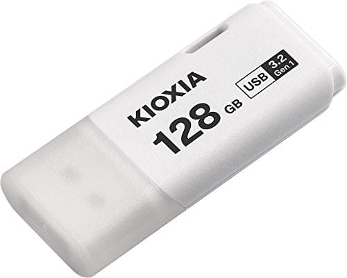 Image of KIOXIA 128GB TransMemory U301 USB 3.2 Flash Drive, White