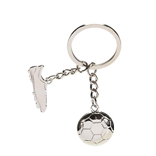 Image of RKG Football Soccer Boot Ball Metal Keyring Key Fob