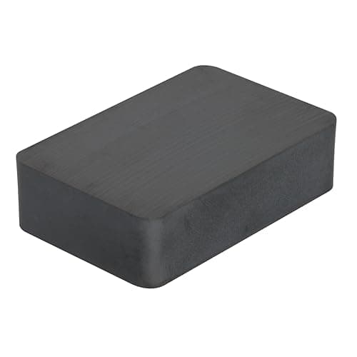 Image of Y30BH Ferrite Magnet for Arts, Crafts, Model Making, DIY, Hobbies, Office, and Home - 75mm x 50mm x 20mm thick - 5kg Pull