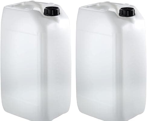 Image of 25L Litre Water Storage Container, Jerrican, Drum, Jerry Can x 2