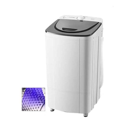 Image of HEcSHENG Energy Saving 10kg Spin Dryer, Portable Clothes Dryer, Gravity Drain, Space Saving, Quiet Operation, Quick Drying