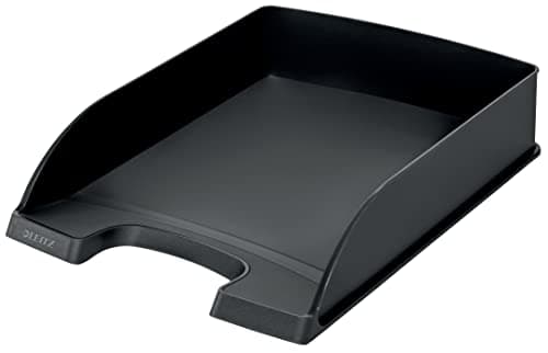 Image of Leitz A4 Letter Tray, Black, Plus Range, 52270095