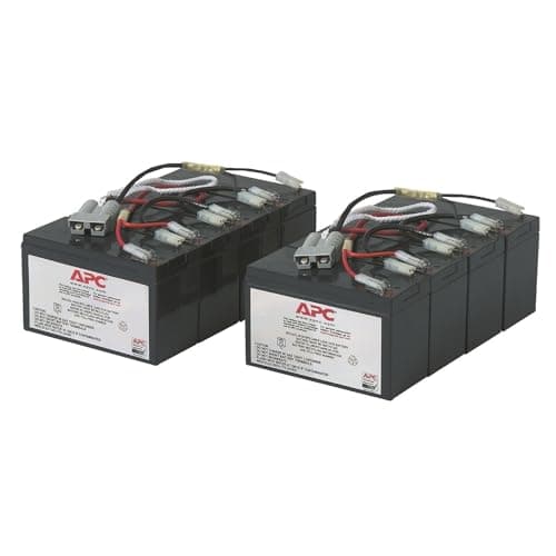 Image of APC RBC12 Cartridge #12 Replacement Battery for Uninterruptible Backup (UPS)