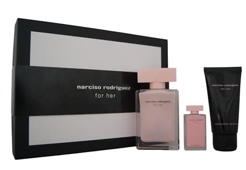 Image of Narciso Rodriguez For Her Eau de Parfum 50mL Gift Set (Contains 50ml EDP, 50ml Body Lotion and 7.5ml Miniature)