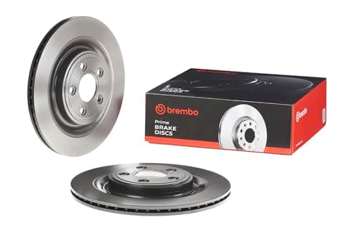 Image of Brembo 09.B312.11 Rear UV Coated Brake Disc - Set of 2